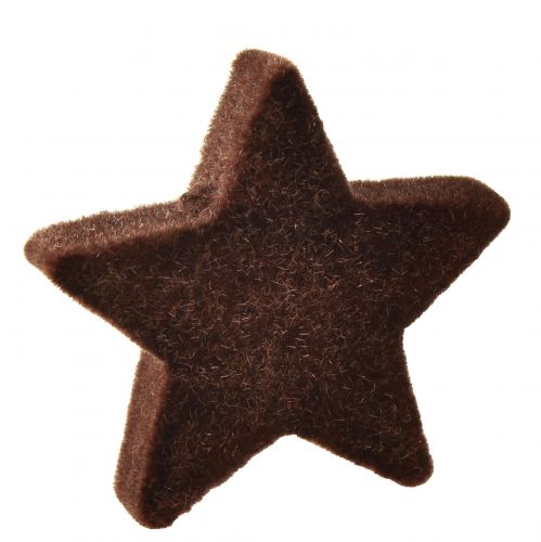 Floristik24 Stars Confetti Mix Brown and Gold Christmas Decoration 4cm/5cm 40 pcs