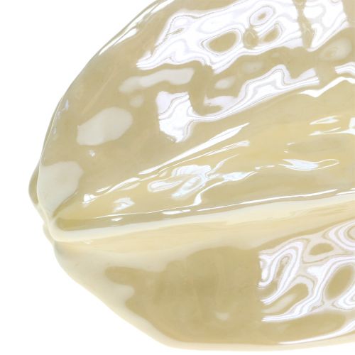 Product Star fruit decorative ceramic 14cm carambola fruit sculpture