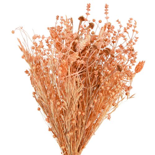Product Bouquet of dried flowers Orange Apricot dried bouquet 45cm 80g