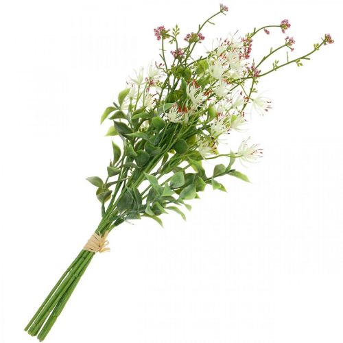 Floristik24 Spring bouquet artificial pink, white, green artificial flower bouquet H43cm