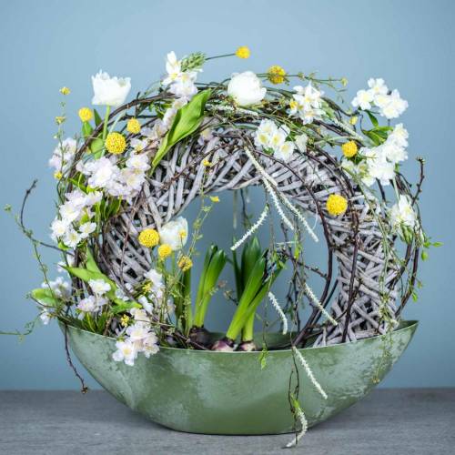 Floristik24 Bouquet with hyacinths and tulips artificial 34cm