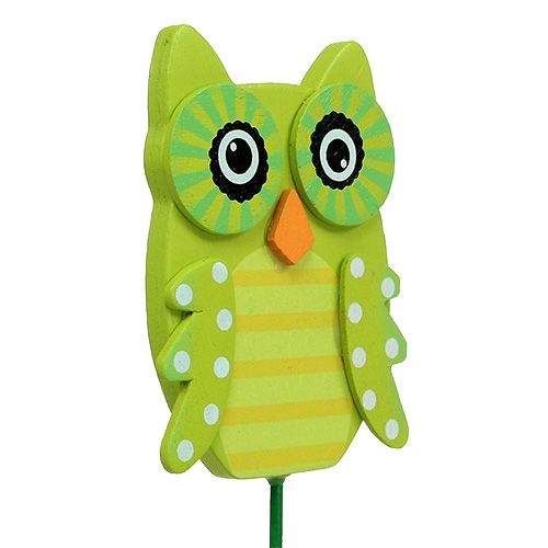 Product Ostrich pin owl 7cm 18pcs