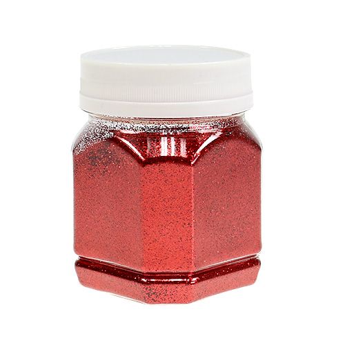Floristik24 Litter glitter red 115g