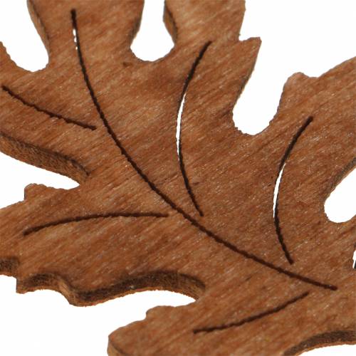 Floristik24 Scatter decoration leaf maple oak 4cm 72 pcs