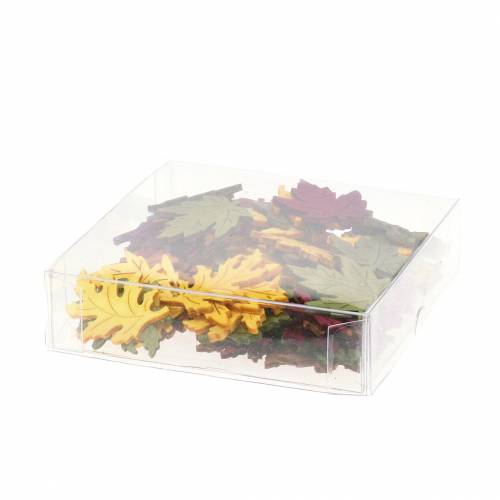 Floristik24 Scatter decoration leaf maple oak 4cm 72 pcs