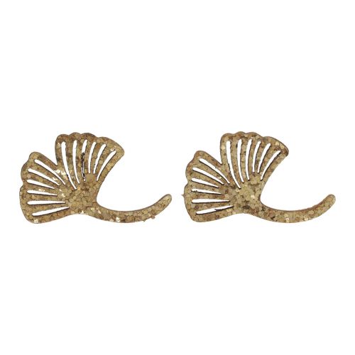 Product Scatter decoration gold gingko decoration gingko leaf glitter 3×4cm 72 pcs