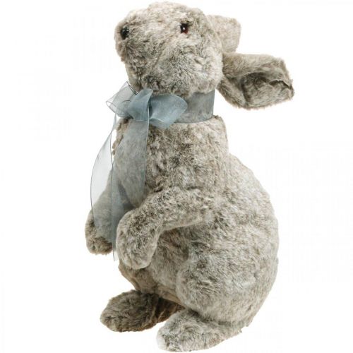 Floristik24 Easter bunny plush, shop window decoration, bunny to put, spring decoration H40cm