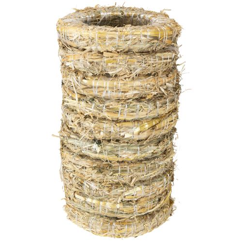 Product Straw ring craft blank for DIY decorations and floristry