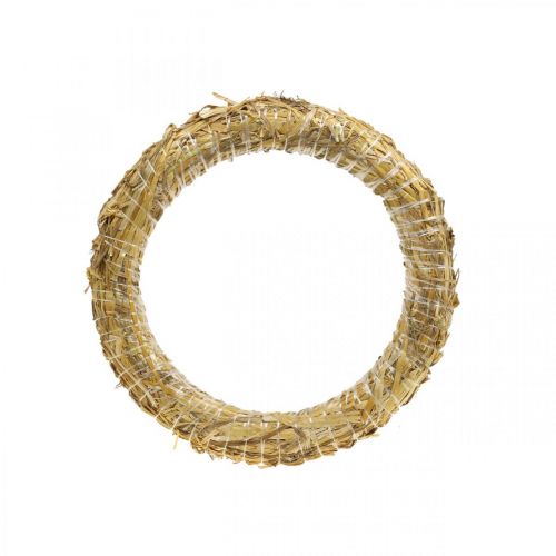 Product Straw wreath 30/4cm 10pcs