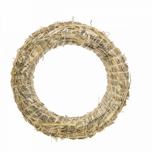 Floristik24 Straw wreath 35/6cm 10pcs