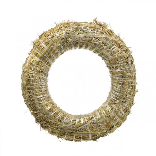 Floristik24 Straw wreath 35/8cm 5pcs