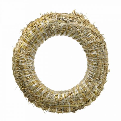 Product Straw wreath 40/8cm 5pcs