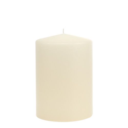 Floristik24 Pillar candle 150/100 cream 4 pcs