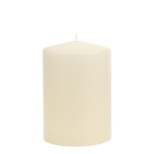 Floristik24 Pillar candle 150/100 cream 4pcs