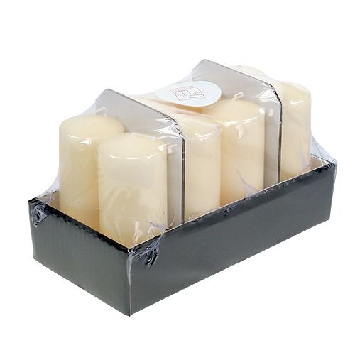 Product Pillar candle 150/60 cream 8pcs