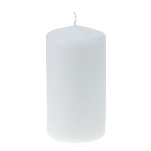 Product Pillar candle 150/80 white 6pcs