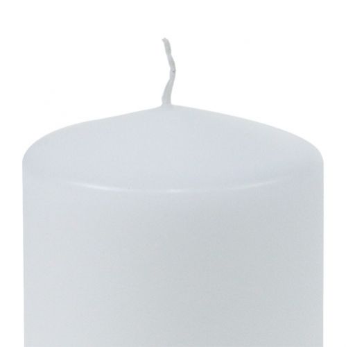 Product Pillar Candle 150/80 White 6 Pcs