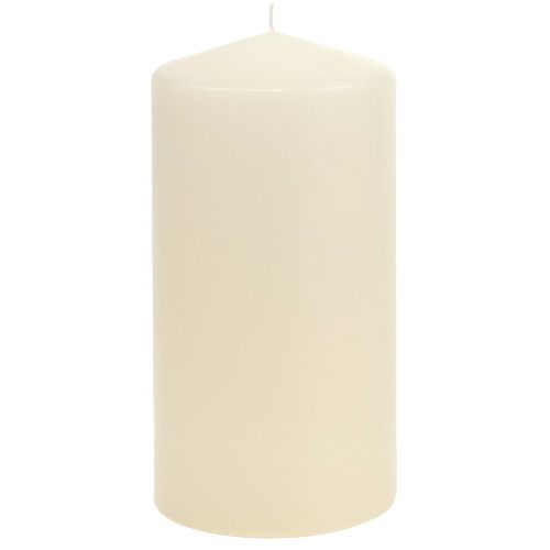 Pillar candle 200/100 cream 4pcs