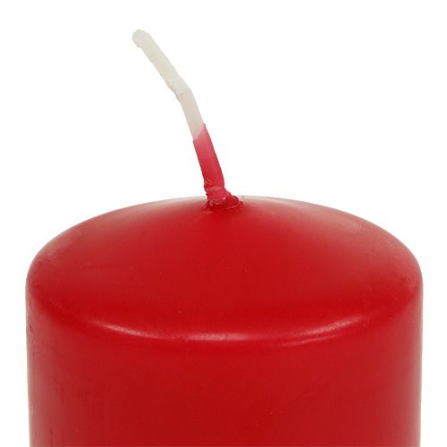 Product Pillar candle 70/60 red 16pcs