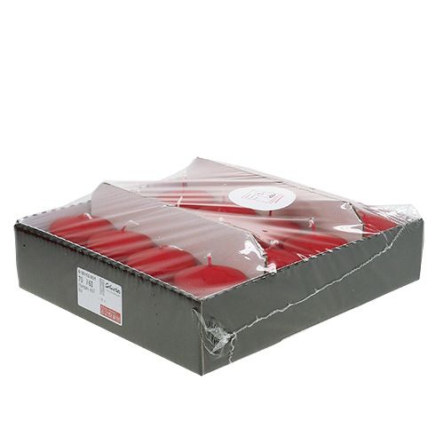 Product Pillar candle 70/60 red 16 pcs