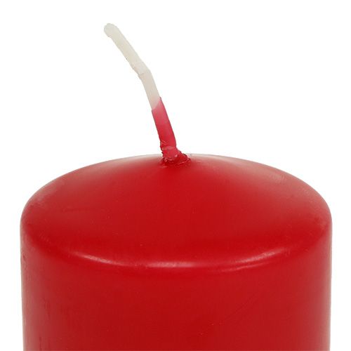 Product Pillar Candle 80/40 Red 24 pcs