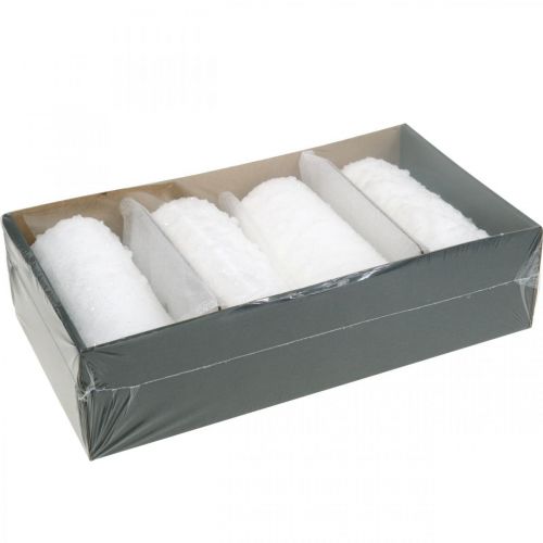 Product Advent candles, pillar candles, snowball candles 150/60mm 4 pcs