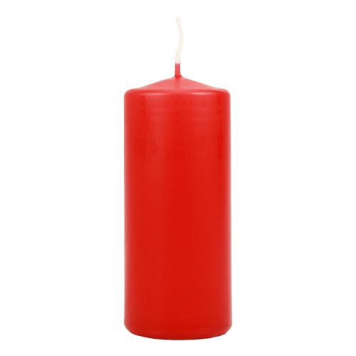Pillar Candles Red Advent Candles Candles Red 120/50mm 24 Pcs