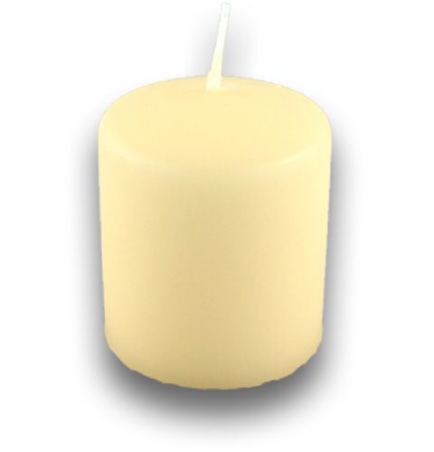Floristik24 Pillar candles 70/60 12pcs. cream