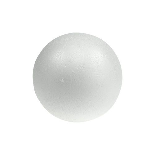 Styrofoam ball Ø10cm white 5 pcs