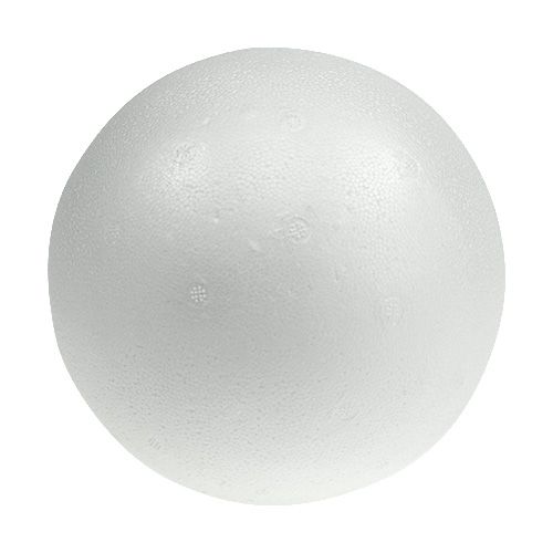 Product Polystyrene ball Ø30cm white