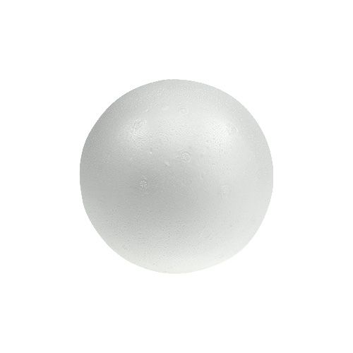 Floristik24 Styrofoam ball Ø8cm white 10p