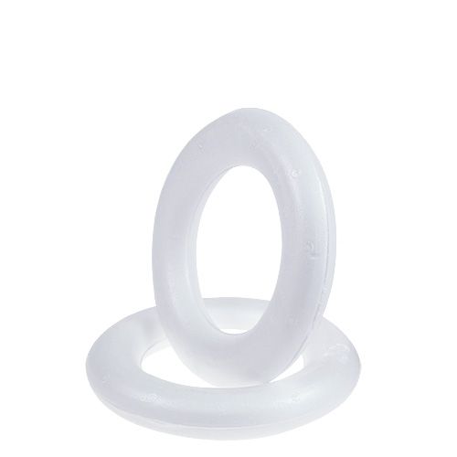 Styrofoam ring Ø15cm small 2pcs