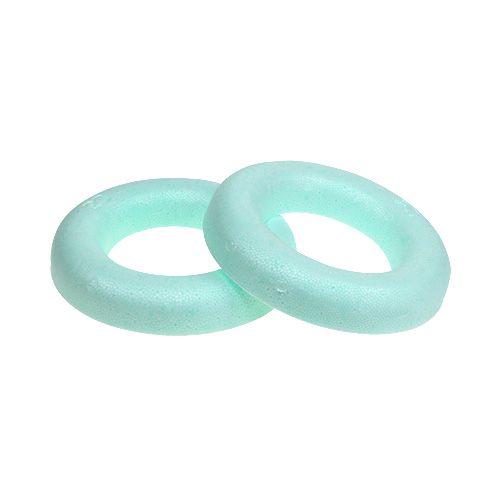 Floristik24 Styrofoam rings Ø20x4cm 2pcs