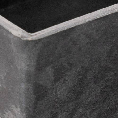 Rectangular Decorative Tray with Handles in Anthracite, 32cm | Floristik24.co.uk