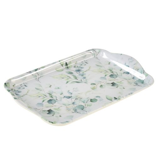 Product Tray White Eucalyptus Table Decoration Melamine 21x13x1,5cm