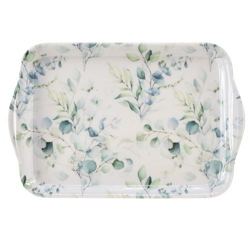Product Tray White Eucalyptus Table Decoration Melamine 21x13x1,5cm