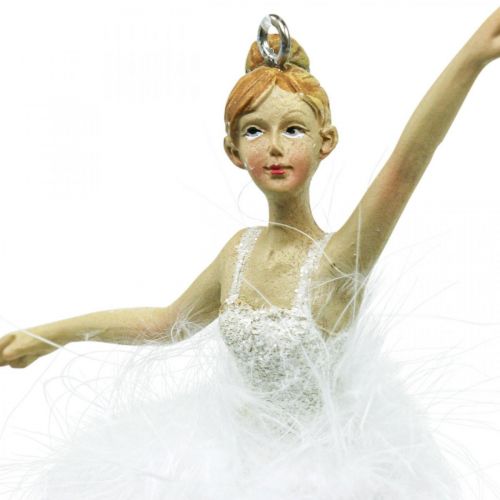 Floristik24 Tree decoration Advent decoration Ballerina pendant H12/12.5cm 3pcs