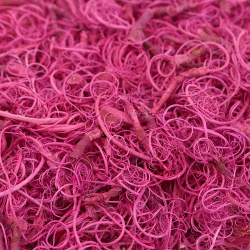 Natural fiber Tamarind Fiber craft supplies Pink Berry 500g