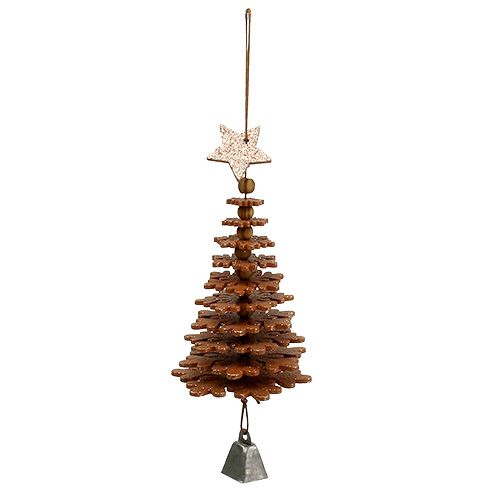 Floristik24 Christmas tree to hang, Christmas decorations, Christmas tree decorations copper H12cm 29cm