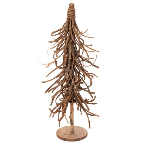 Decorative Tree Made of Willow Twigs on Wooden Base, 68cm | Floristik24.co.uk