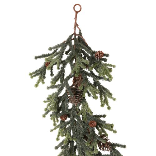 Floristik24 Fir Garland Green with Cones Brown Christmas 185cm