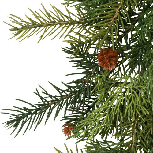 Floristik24 Fir Garland Thulia with Cones Green Brown 182cm