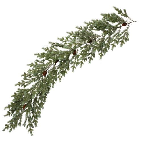 Product Fir Garland Christmas Garland Green with Cones 180cm