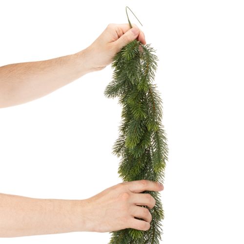 Artificial Green Pine Garland for Festive Decoration – 180cm | Floristik24.co.uk