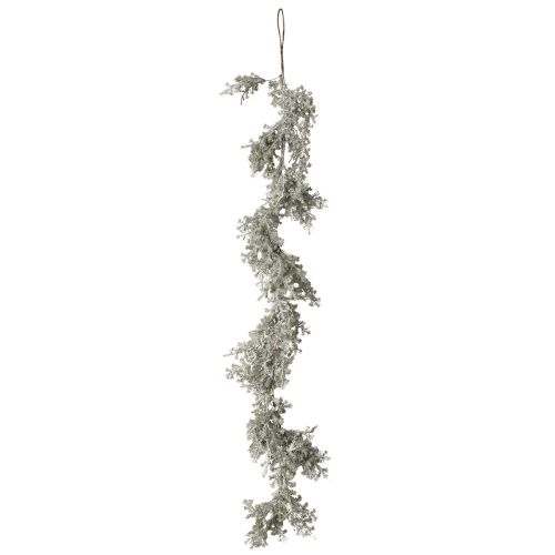 Product Fir Garland with Cones Winter Decoration Frost White L145cm