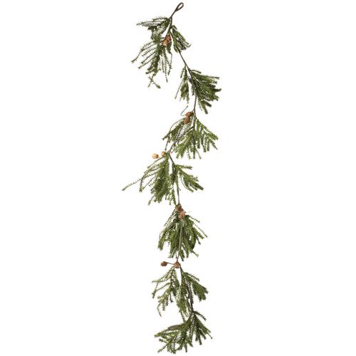 Product Fir garland with real cones Christmas 165cm