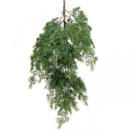 Floristik24 Artificial cypress branch green to hang up from 5 decorative branches 75cm
