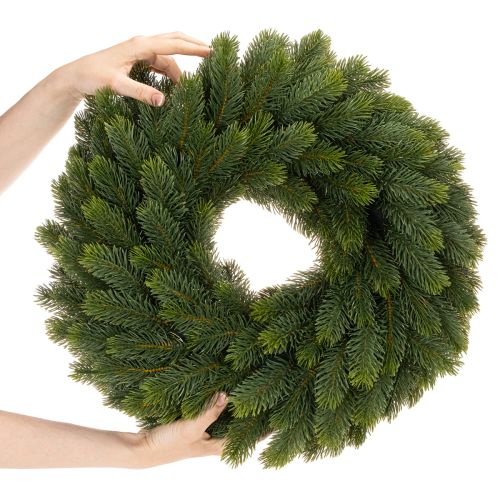 Artificial Green Pine Branch Wreath Round 50cm

```html
<h2>Artificial Green Pine Branch Wreath 50cm</h2>
<p>
This artificial green pine branch wreath brings a classic and versatile decorative touch to your home. Made from durable plastic in a natural gre | Floristik24.co.uk