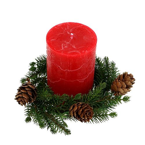 Floristik24 Fir-wreath with cones Ø11cm 6pcs
