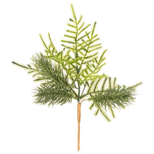 Artificial Pine Branch for Festive Decorations 22cm Set of 2 buy online | Floristik24.co.uk